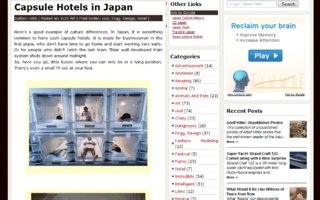 Capsule Hotels in Japan | In Japan, it is something common to have such capsule hotels.