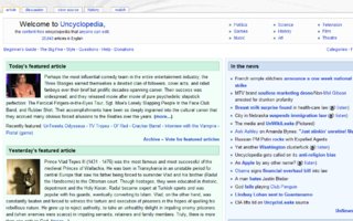 Uncyclopedia | Wikipedian vastakohta. Sieltä ku hakee &quot;Finland&quot; ja muuta nii kyl repee.