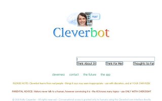Cleberbot | Robotti, joka vastaa sinulle kuin oikea ihminen.