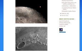Valokuvia kuusta | The Moon photographed in various shapes, sizes and colors, as seen through the telescopes 
