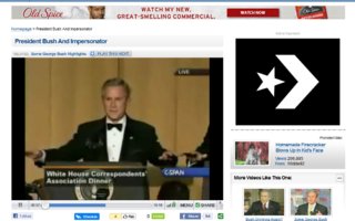 George W. Bushin kaksoisolento | Bush ja kaksoisolento pitää yhteisen puheen