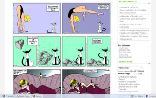 Katin tunnusmerkit sarjakuva | 189 strippiä (englanniksi)