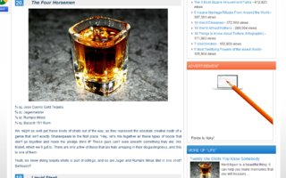 Twenty Vile Shots You Know Somebody Drank | Here are twenty shots you won’t believe exist, and the recipes if you’re dumb enough to try them.
