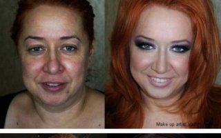 Miraculous transformations with make up | This is really unbelievable! I knew how powerful tool make up is if used properly, but these images took it to a whole new level.