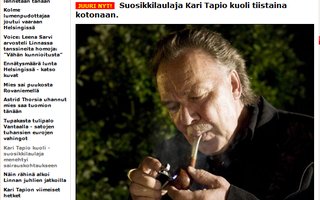 Kari Tapio menehtyi sairaskohtaukseen