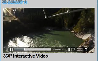 360-asteinen video | Video jota voi väännellä ja käännellä.