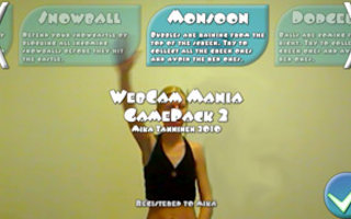 Webcamera peli | Pelaa erilaisia liikkeentunnistus pelejä käyttämällä webcameraasi!