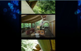 Awesome designed house in the middle of forest | This wooden house was built in the state Origon Robert Harvin.
He spent about 7 years to finish his creation.
See below.