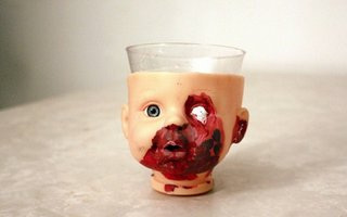 Disturbing Cups With Doll Heads | Since ancient times, dolls have played a central role in magic and religious rituals, or used as representations of a deity. 