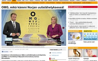 Kämmi norjan uutislähetyksessä | Väärät diat! 