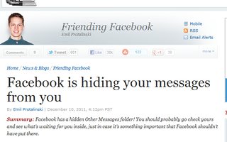 Facebook piilottelee viestejä! | Käykääs katsomassa tuo kansio...itse sain tietää siitä vasta eilen ja kuinka ollakkaan siellä oli missattuja viestejä vanhoilta koulukavereilta ja työkavereilta :/