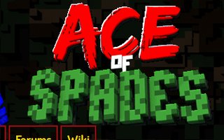 Ace of spades | Ilmainen peli mikä on vähän niinkuin minecraft mutta aseilla.