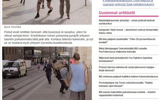  Poliisi teloi metalliyhtyeen basistin kanveesiin Helsingin keskustassa | Kerrankin sellainen uutinen Staralta, jonka kehtaa linkittää vielä jonnekin...