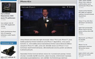 Jenkit ylistävät iPhone 5:ttä, vaikka he todellisuudessa saavat kokeiltavaksi iPhone 4S:n