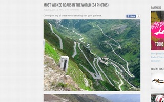 Most Wicked Roads In The World | Driving on any of these would certainly test your patience.