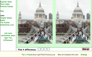 Spot The Difference | Todella monta tehtävää löytää eroja erilaisista kuvista.